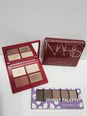 2pc Set NARS Quad Eyeshadow Palette Deep Sunrise & Annabelle Tutti Frutti